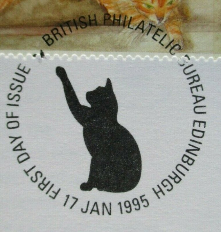 1995 GB First Day Covers Complete Run Philatelic Bureau Edinburgh Used Typed