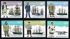 Ross Dependency # L31 - L36 MNH