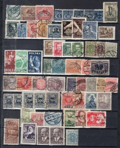 Poland Older to Modern Miscellany Mint-Used See Scans 