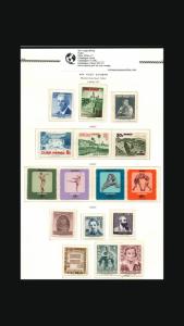 VINTAGE:CUBA 1956 OG NH PRISTINE SCOTT C148.... LOT CUPB1956Q