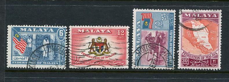 Malaya #80-3 Used  