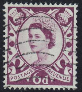 GB Scotland - 1958 - Scott #3 - used - Elizabeth II