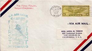 United States, First Flight, Wyoming