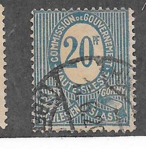 Upper Silesia #6 20pf  (U) CV$0.80