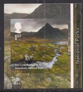 GB 2021 QE2 1st Snowdonia National park Self Adhesive Umm SG 4475 ( J850 )