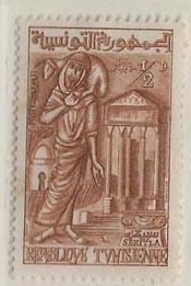 French Col. Tunisia 363A [-] CV $7.50