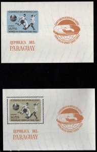 Paraguay MNH** Souvenir sheet set. See note after Scott 691  CV $84