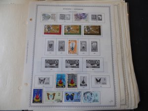 Ethiopia 1966-1993 Stamp Collection on Album Pages