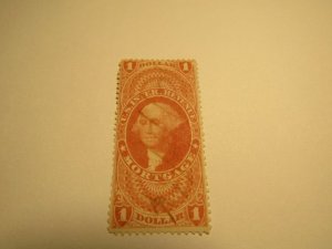 US #R73c $1.00 Mortgage, used, Scott $300.00