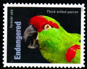 SC# 5799d - (68c) - Endangered Thick-billed Parrot - 4 of 20 - Used Single