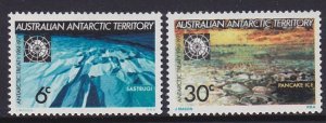 L19-20  AAT Antarctic Treaty Anniversary MNH