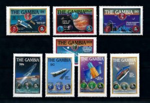 [101907] Gambia 1988 Space travel weltraum Galileo Galilei  MNH