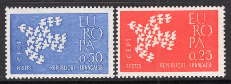 France 1005-1006 Europa MNH VF