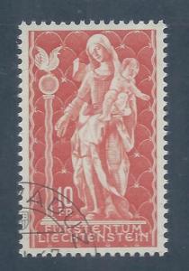 LIECHTENSTEIN SC# 395 VF/CTO 1965