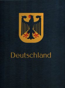 DAVO STOCKBOOK GERMANY COUNTRY COAT OF ARMS A4-SIZE 64 PAGES PRE-OWNED