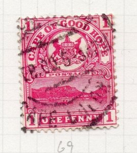 Cape of Good Hope 1893 QV Early Issue Fine Used 1d. NW-206519