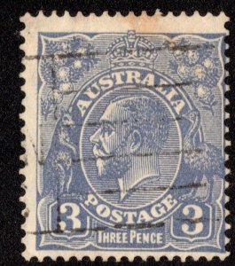 Australia Scott 72 Used with small stain.