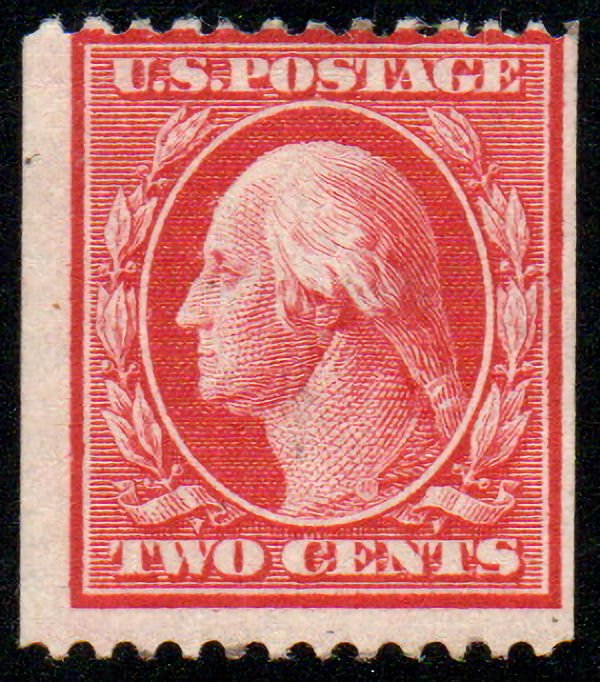 US #386 SCV $200.00 XF mint very lightly hinged, super nice color,  VERY FRES...