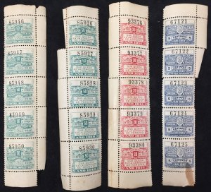 Turkey Colombia Chile Brazil OLD Revenues Fiscals M&U (Apx 100s) MK2752