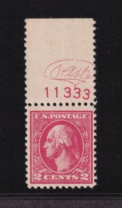 1920 Sc 528 MNH Type Va plate number single with OAM initials Hebert CV $120 (K5