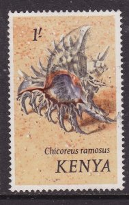 Kenya 1971 Ramose Murex 1/- Fine Used SG 47 VGC