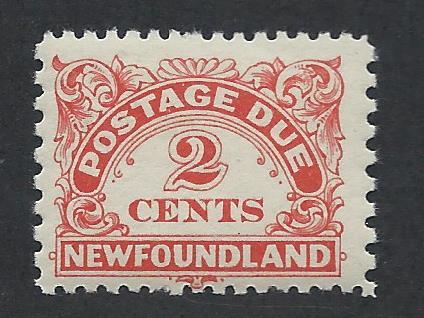 NEWFOUNDLAND SC# J2a FINE MNH 1946