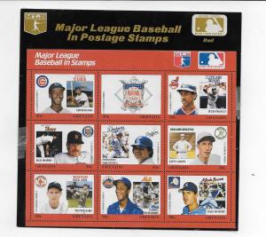 GRENADA STAMPS SHEET  MAJOR LEAGUE BASEBALL MLB #BBA3