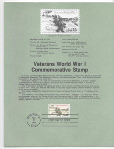 #2154 FDC Souvenir Page (12531)