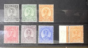 MALAYA 1935-41 PAHANG Sultan Sir Abu Bakar 6V & 2c Orange (Unissued) Mint M6649