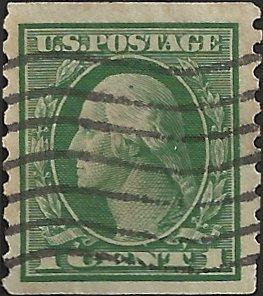 # 443 Used Green George Washington Cat $45.00