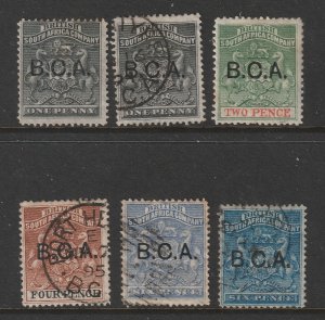 British Central Africa x a few  M&U old ones