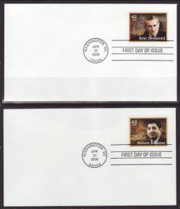 US 4248-4252 Journalists Uncacheted 2008 S/5 U/A FDC