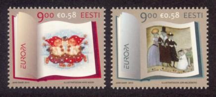 Estonia Sc# 643-4 MNH Europa 2010