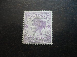 Stamps - Victoria - Scott# 162 - Used Part Set of 1 Stamp