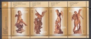 Estonia Sc 522 2005 Adamson Sculptures stamp sheet mint NH