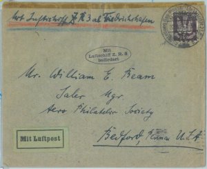 83105 - GERMANY  - Postal History - FIRST Zeppelin FLIGHT to the USA - 1924