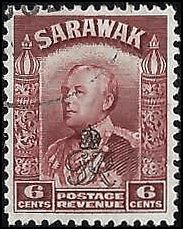 SARAWAK   #163 USED (1)