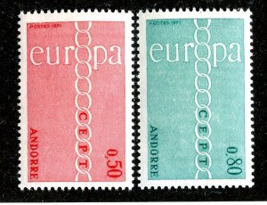 `1971 Andora  Sc #225/06* cv.$20 ( 2071 WX )