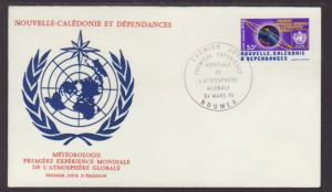 New Caledonia C150 Atomoshpere 1979 U/A FDC