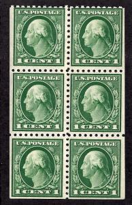 424d Mint,OG,NH... Booklet Pane... SCV $8.75