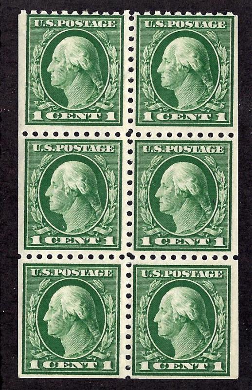 424d Mint,OG,NH... Booklet Pane... SCV $8.75