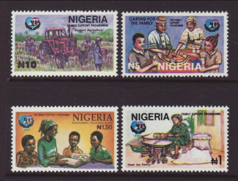 Nigeria 653-656 MNH VF
