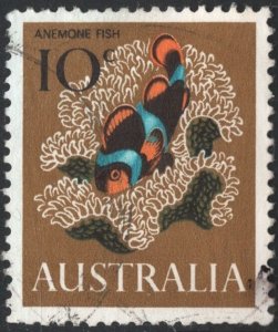 Australia SC#405 10¢ Anemone Fish (1966) Used