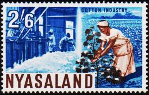 Nyasaland. 1964 2s6d S.G.207  Unmounted Mint