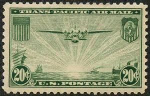 US Scott #C21 Mint VF; Hinged