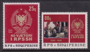 Albania 2199-2200 MNH VF