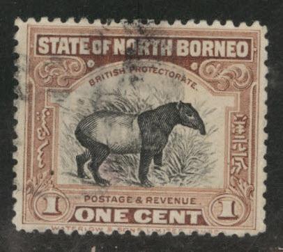 North Borneo Scott 167 used stamp  