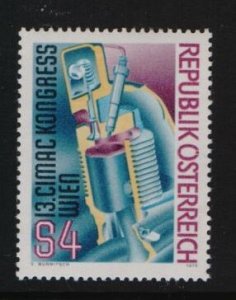 Austria #1122  MNH   1979   CIMAC convention   diesel motor