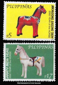 Philippines Scott 2771-2772 Mint never hinged.