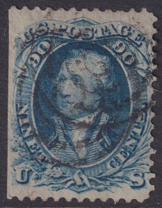 #72 Used, F-VF, SE (CV $575 - ID47256) - Joseph Luft